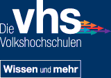 vhs Logo Wissen und mehr